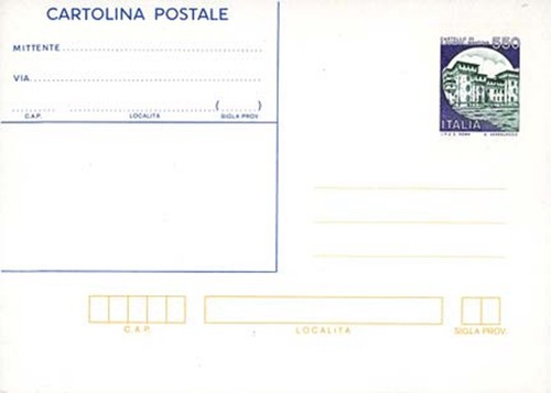 Italia 1988 cartolina - cartolina, postale