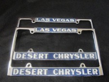 Cornice targa vintage Las