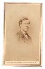 Antico CDV circa 1860 W. J