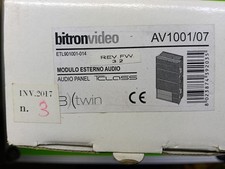 AV1001/07 - BITRON VIDEO