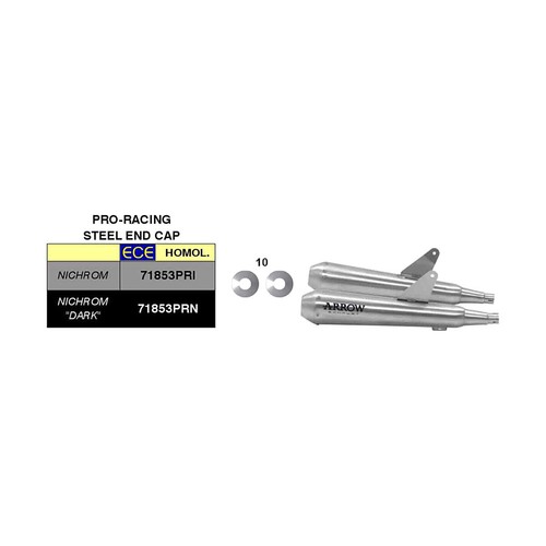 Marmitte arrow slip - arrow, slip-on