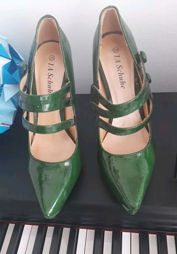 Scarpe donna verde lacca - verde,