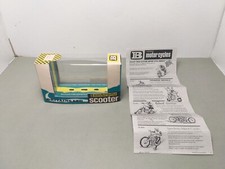 BRITAINS LAMBRETTA SCOOTER SOLO REPROBOX NO POLITOYS MERCURY EDILTOYS SOLIDO
