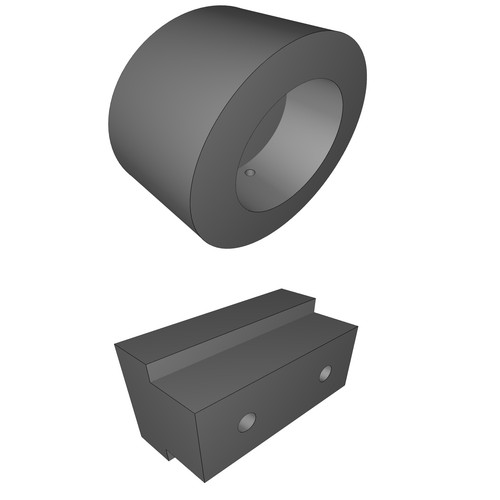 Piastra tastatore touchoff - piastra,