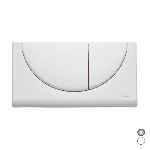 Placca tasti viva duo - viva, duo-