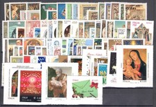 1970-2013 Italia, francobolli di Natale compresi album, MNH**