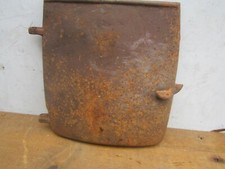 Vecchia porta stufa a legna in