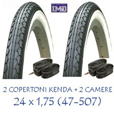 2 Copertoni KENDA + camere 24