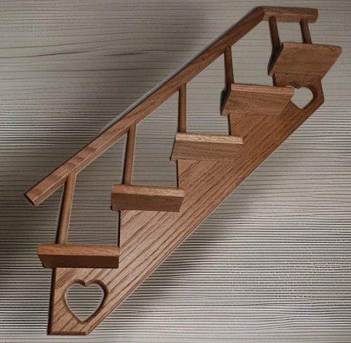 Scaletta vintage legno