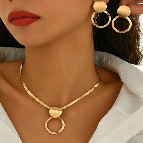 Set collana geometrica - geometrica, vintage