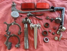 Lotto bici - freni-patacchino bianchi-stringisella legnano ecc. -23 pezzi