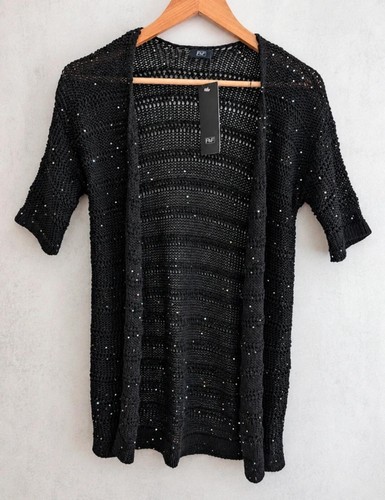 Cardigan nero in - f&f,
