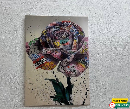 Poster quadro astratto tela
