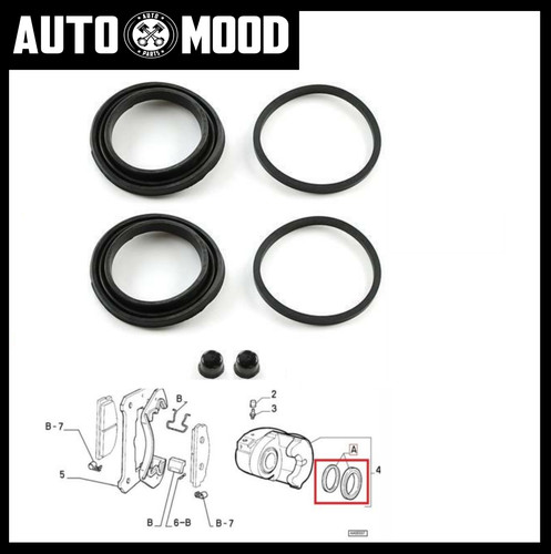 Kit pinza freno anteriore - kit,