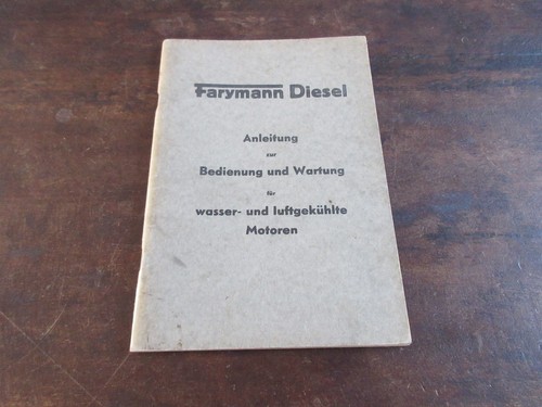 Farymann diesel manutenzione