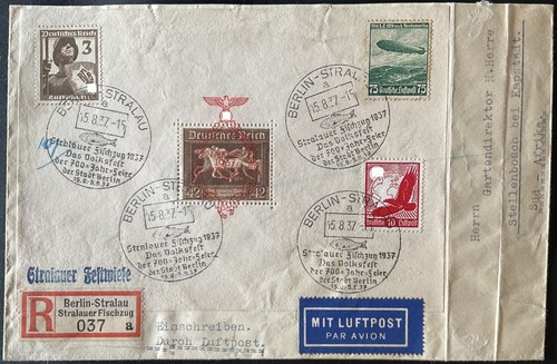 Germania 1937 blocco10 - germania,