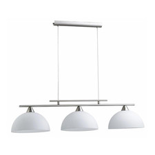 Lampadario a sospensione design da soffitto per salone, cucina 3 coppe in vetro