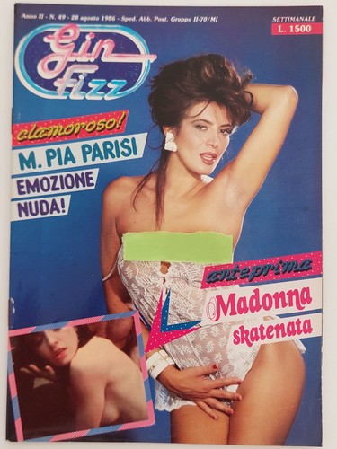 Rivista gin fizz - 1986, maria