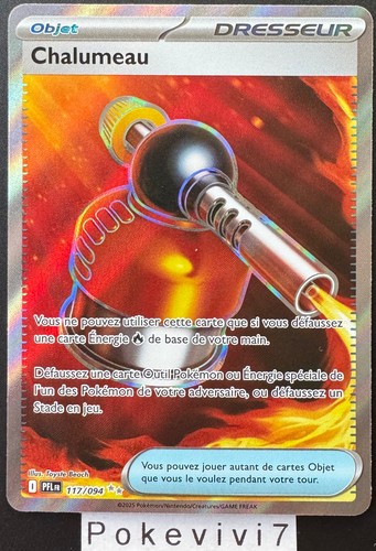 Carte pokemon chalumeau - carte,