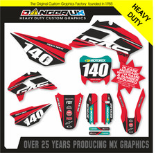 STOMP 140 160 Z3 MINI PIT BIKE GRAFICA DECALCOMANIE ADESIVI