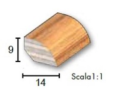 24mt di Battiscopa Basolino in