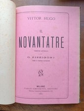 Victor Hugo - Il Novantatre - Simonetti 1882