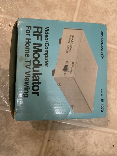 Modulator - rf, ￼