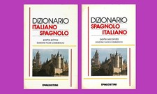 Lotto: Dizionari ITALIANO-SPAGNOLO e SPAGNOLO-ITALIANO - DE AGOSTINI 2001