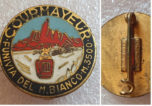 Distintivo courmayeur - distintivo,