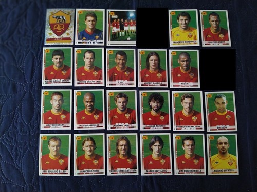 2000 2001 roma - roma, calciatori