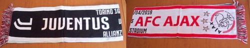 Sciarpa juventus ajax - sciarpa,