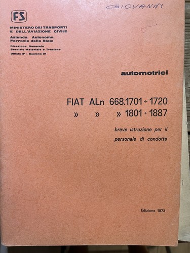 Automotrici fiat aln - automotrici,