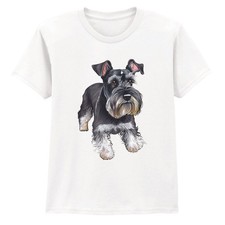 T-shirt in miniatura Schnauzer