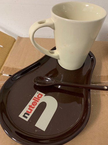 Tazze mug nutella con piattino - tazze,