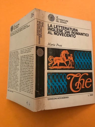 Praz letteratura inglese - la,