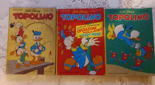 Lotto topolino anni 60 - lotto,
