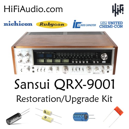 Sansui qrx 9001 ricostruzione - qrx-9001,