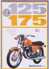 depliant, brochure-MOTO CZ 125