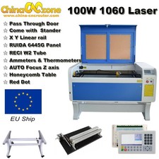 Macchina per incisione laser CO2 RUIDA 6445 RECI W2 100W 1060 per legno acrilico PVC EU