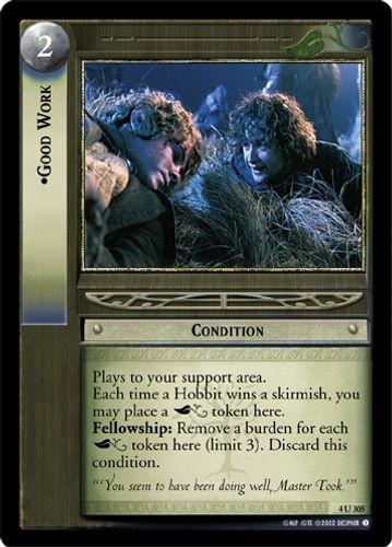 Good work the two towers - work,