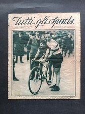 rivista Tutti gli Sport anno 1928 numero 17 Girardengo