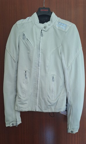 Giacca moto bianca spidi - moto,
