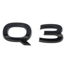 Scritta originale Audi Q3 nome