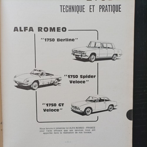 Revue technique alfa romeo - revue,