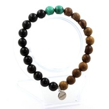 Braccialetto Perle Malachite