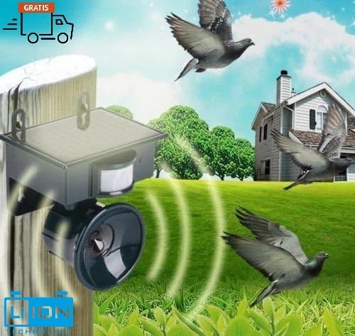 Repellente ultrasuoni solare - ultrasuoni,