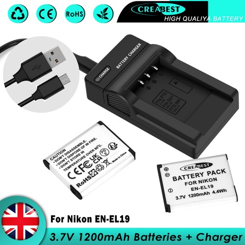 El19 batteria e - 2x, en-el19