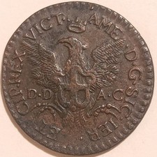 01-Vittorio Amedeo II di Savoia Regno di Sicilia grano 1714 C P