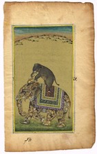 Indiano Miniatura Pittura di