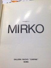1971 OMAGGIO A MIRKO